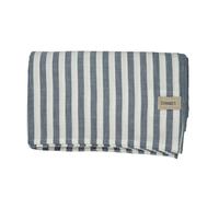 ERNST - Tablecloth 145x300 cm, Blue / White - White