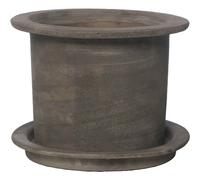 ERNST Ernst terracotta pot with saucer Ø18x14 cm