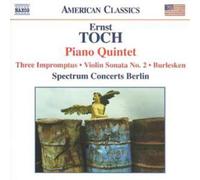 Ernst Toch Piano Quintet (Spectrum Concerts Berlin) (CD) Album (US IMPORT)