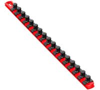 Ernst Tools Durapro Twist Lock Socket Rail Organizer 1/2 Dr 18"
