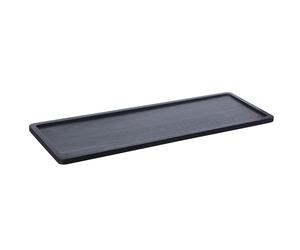 ERNST - Tray Rectangular Black, 45x15 - Black