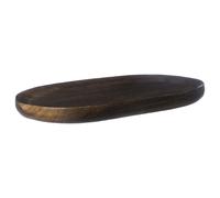 ERNST Ernst serving tray oval 17x28 cm Dark brown