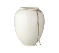 ERNST - Vase White Glazed, 22 cm - White Glaze