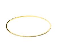 Ernstes Design Bangle Stainless A1592WH Bracelet With Zirconia