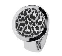 Ernstes Design R798 20mm Leopard Stainless Steel Ring