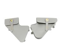 ERNZI Motorcycle Motorcycle Bag PVC Tail Bags Reflective Tail Duffle Bag Saddle Outdoor Bag For BMW RnineT R9T Pure Racer Scrambler (Color : Silver)