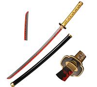 Eroberer Replica Swords Cosplay Swords Tsugikuni Yoriichi Samurai Sword, Plastic Sword Prop Play Halloween Cosplay Gift 40 inches