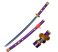 Eroberer Wood Anime Cosplay Sword, Roronoa Zoro Samurai Sword, Anime Fan, Sky Feather Slash, Yama Enma Purple Knife