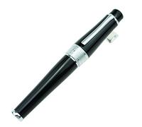 erofa Duke 2009 Memory Charlie Chaplin Bent Nib Fude Pen, Fine to Broad Size, Black Color Big Size Style with Small Pen Bag