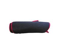 EROFEL Dashboard Anti-Slip Mat Car Dashboard Cover Dash Mat For Toyota For Avensis 2003 2004 2005 2006 2007 2008 2009 With Clock Carpet Cape Cover Rug Protector TYYLDZ (Color : Polyester RHD 1)