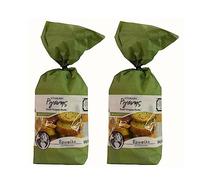 Erofili Small Oregano Rusks from Crete 2 x 300g (600g) | Authentic Greek Barley Rusks with Oregano | Natural Ingredients, Low Fat, High Fibre | Traditional Mediterranean Snack | No Preservatives