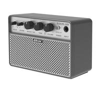 EROK Acoustic Guitar Amp - Portable 2-in-1 Amplifier for Vocal & Guitar with Digital Delay/Reverb Effects, Headphone Output & OTG Recording, Compact Amp for Practice/Travel