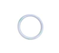 ERoomQ Ice Floating Green Thin Round Tinker Bell Bracelet Various Mouth Jade Bracelet
