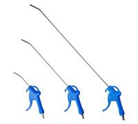eROOSY 3PCS Air Blow Gun Long Air Dust Gun Set, Duster Cleaning Gun with 95/295/490 mm Nozzle for Cars, Precision Machinery, Instrument Dust Cleaning, Blue