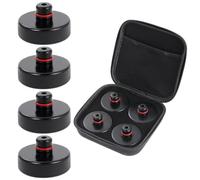eROOSY 4 PCS Jack Pads for Tesla Model 3/Y/S/X, Lifting Jack Pad Compatible for Tesla Model 3/S/X/Y, Rubber Lifting Jack Pad Fit for Tesla with Storage Bag