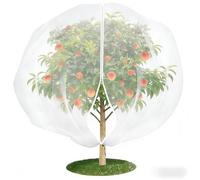 eROOSY Tree Netting Bags for Garden Protection, 300×300cm Protective Cover with Zipper and Drawstring, Garden Bug Netting Plant Cove for pigeons birds Cicadas Vegetables Blueberry Bushes