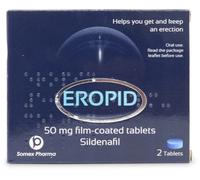 Eropid Sildenafil 50mg 2 Tablets