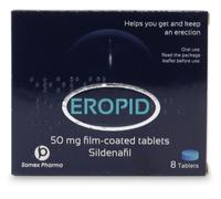 Eropid Sildenafil 50mg 8 Tablets