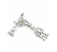 Eros and London Royal guard sterling silver charm .925 x 1 TINY charms