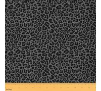 Erosebridal African Cheetah Upholstery Fabric,Leopard Print Fabric by The Yard,Grey Animal Skin Decorative Fabrics,Wildlife Indoor Outdoor Decor,2 Yards