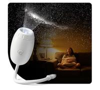 Eroshoo Galaxy Projector, 360° Rotatable Star Night Light, USB Powered Starry Planetarium Projectors,Plug & Play Milky Way Projection Light, Space Led Lights for Bedroom Ceiling, Kids Gifts, Party