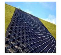 Erosion Control Grid for Slope Stabilization, Heavy-Duty Ground Stabilizer for Driveways, Landscaping, and Walkways