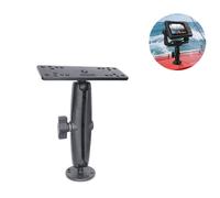 Erosion-Proof Fish Sonar Mount Fast Setup Adjustable Angles Heavy Duty Metal Marine Bracket Mix Quick Install Marine Accessory