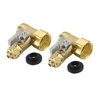 Erosion Resistant 3 Way Ball Valves Featuring Compact Integrated Design Brass Inlet for Household Water Systems Accuracy Flows Adjustment Ball