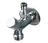 Erosion Resistant Brass Double Outlet Valves with 1 Inlet Upgrades for Efficient Water Distribution Systems Installation Safe Brass Angle Valves for Plumbing Systems