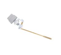 Erosion Resistant Brass Rod Push Button Flush Adapter Water Efficient Spring Return Toilet Handles for Side Mount Tanks Water Saving Toilet Flush
