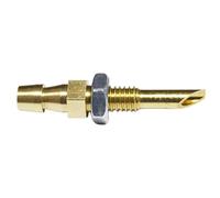 Erosion Resistant Wind Pressure Switches Brass Nozzel Leak Proof Metal Adapter Upgrades for Various Wall Hangings Boilers Brass Nozzle Water Cooling Nipple Erosion Resistant Sealing Adapter Simple