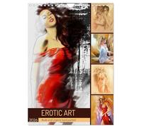 Erotic Art - Nude and Lingerie hand painted (Wall Calendar 2026 DIN A4 portrait), CALVENDO 12 Month Wall Calendar: 13 paintings by artist Marita Zacharias in a sensual erotic calendar