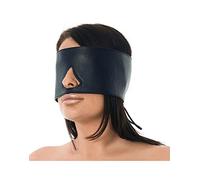 Erotic Fashion ra7603 Blindfold Black Leather Adjustable Pack of 1