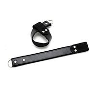 Erotic Fashion ra7626 Cuffs Black Leather Adjustable Pack of 1