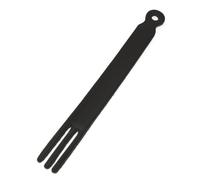 Erotic Fashion ra7724 Peitsche 40 cm, Schwarz Leder Klatsche mit Dornen an Einer Seite, 1er-Pack (1 x 1 Stück)