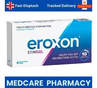 Eroxon Erectile Dysfunction Treatment Gel (4 Tubes) - UK Pharmacy