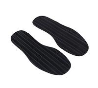 Erpmlyo 1 Pair DIY Stick On Full Soles Heel Shoe Repair Anti-Slip Grip-rubber Pads - 29X11.5X0.2Cm, Black
