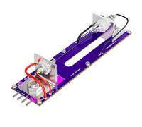 Erpmlyo 4-Wire Compact Test Stand for 18650, Li-ion, Dry & Button Cells | 4-wire testing with compact footprint makes this ideal bench and field tester for 18650, Li-ion, dry, and button cells.