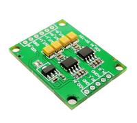 Erpmlyo Audio Module: Single-Ended to Differential Output on Green PCB | Delivers 2-channel differential output from a compact single-ended source, ideal for space-limited builds and rejection.