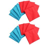 Erpmlyo Bean Bags 16 Pcs Set for Cornhole Toss Game, Oxford Cloth | Oxford cloth construction supports long-term use in indoors or outdoors; 16 bags included.