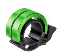 Erpmlyo Bicycle Bell Aluminum Double 22mm Handlebar Green Loud Clear Sound | Perfect for daily commuters, this aluminum double bicycle bell on 22mm handlebars provides rapid, crisp alerts in traffic.