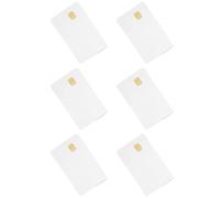 Erpmlyo Card HICO MAGNETIC STRIP Enhanced Card 6Pack White Plastic | High strength magnetic stripe for data retention in 6Pack, white plastic cards for ID and access control.