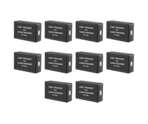 Erpmlyo Cash Drawer Trigger BT-100U Virtual Serial Port for POS Software | The USB trigger uses a virtual serial port driver, so POS software sees a standard RS232 port for compatibility.