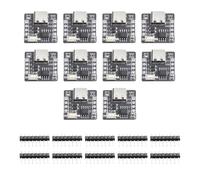 Erpmlyo Core Board Built-In ADC 8pin 51 MCU Module for Sensor Interfaces | Internal ADC supports voltage sensing and analog data acquisition in a small form factor.