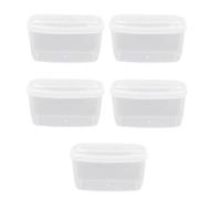 Erpmlyo Dive Mask Case Clear Plastic See Inside Mask Between Dives | Clear plastic lets you view the mask inside at a glance and prevents contamination between dives.