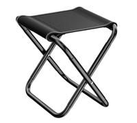 Erpmlyo Folding Stool for Travel and Queuing in Subway and Outdoors Use | Compact, steel seat ideal for crowded transit and outdoor breaks; folds quickly and stores inside a bag.