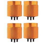 Erpmlyo Injector ChromeVanadium Extract 30mm | Chrome steel injector removal tool, gold/black coating, 30mm, includes 4 tools.