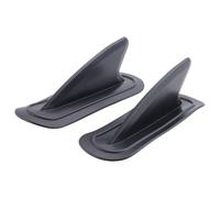Erpmlyo Kayak Tracking Fin Compact 2-Piece Water Dividers Accessory | Includes two water dividers; PVC fin with compact 21x6.5x6.4cm footprint for easy storage.