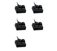 Erpmlyo Keyboard Black ABS Construction With A Compact 52x48x30mm Size | Black ABS construction with a compact 52x48x30mm size, packaged as five keyboard bodies and cables for desktop use.