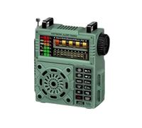 Erpmlyo Radios Portable AM FM Receiver with SW Shortwave, Ham & MP3 Player | radios cover AM/FM, shortwave, SW/air, and Ham bands with MP3 playback, Bluetooth, SOS clock, rugged portability.